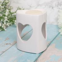 Desire Aroma White Hearts Wax Melt Warmer Extra Image 1 Preview